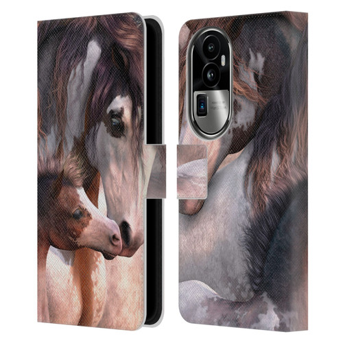 Laurie Prindle Western Stallion Generations Leather Book Wallet Case Cover For OPPO Reno10 Pro+