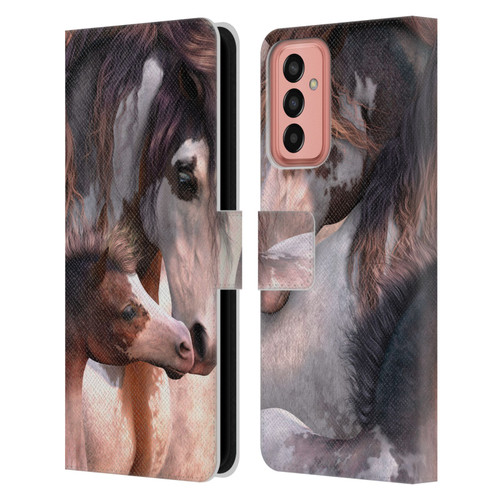 Laurie Prindle Western Stallion Generations Leather Book Wallet Case Cover For Samsung Galaxy M13 (2022)