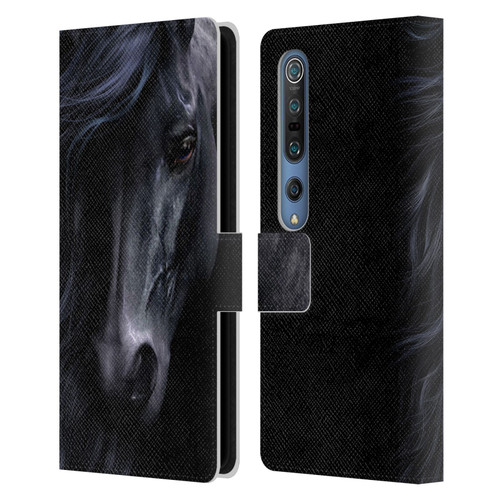 Laurie Prindle Western Stallion The Black Leather Book Wallet Case Cover For Xiaomi Mi 10 5G / Mi 10 Pro 5G