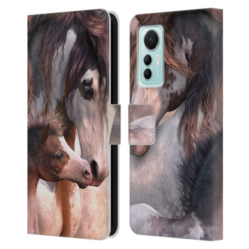 Laurie Prindle Western Stallion Generations Leather Book Wallet Case Cover For Xiaomi 12 Lite
