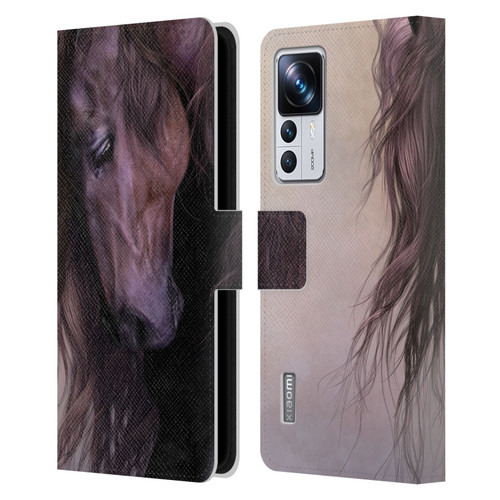 Laurie Prindle Western Stallion Equus Leather Book Wallet Case Cover For Xiaomi 12T Pro