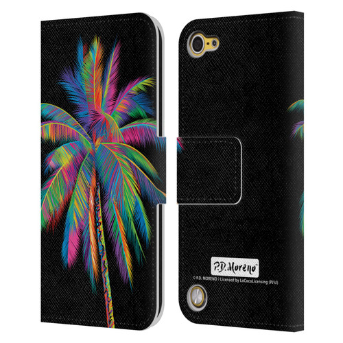 P.D. Moreno Assorted Design Palm Tree Leather Book Wallet Case Cover For Apple iPod Touch 5G 5th Gen