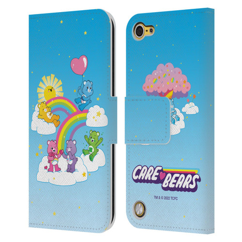 Care Bears 40th Anniversary Iconic Leather Book Wallet Case Cover For Apple iPod Touch 5G 5th Gen