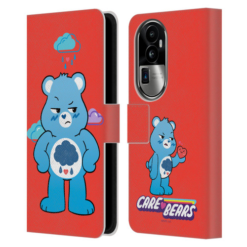 Care Bears Characters Grumpy Leather Book Wallet Case Cover For OPPO Reno10 Pro+