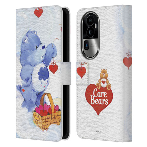 Care Bears Classic Grumpy Leather Book Wallet Case Cover For OPPO Reno10 Pro+