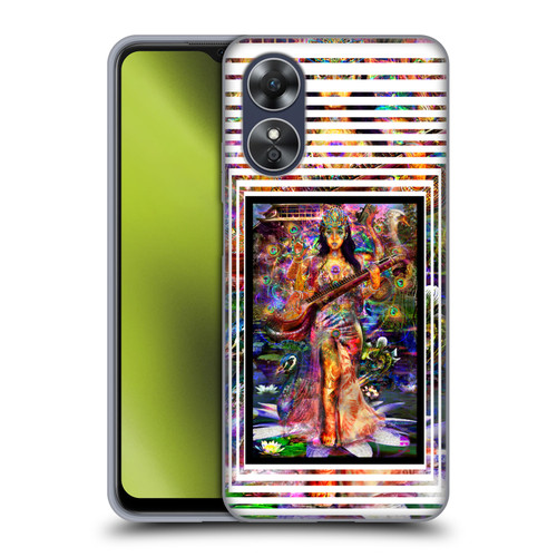 Jumbie Art Gods and Goddesses Saraswatti Soft Gel Case for OPPO A17