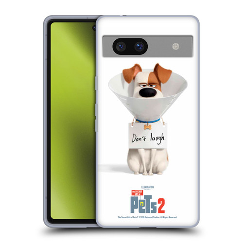 The Secret Life of Pets 2 Character Posters Max Jack Russell Dog Soft Gel Case for Google Pixel 7a