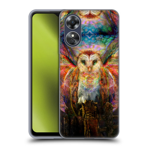 Jumbie Art Visionary Owl Soft Gel Case for OPPO A17