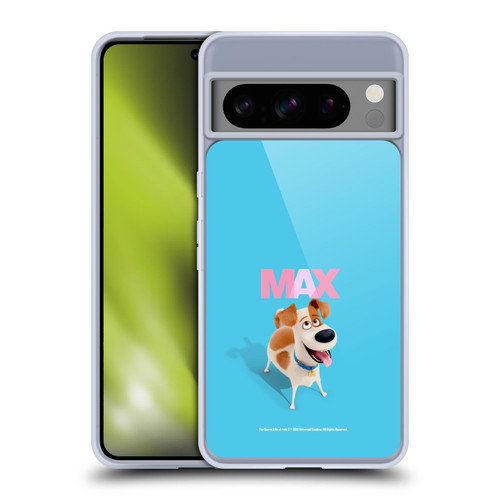 The Secret Life of Pets 2 II For Pet's Sake Max Dog Soft Gel Case for Google Pixel 8 Pro