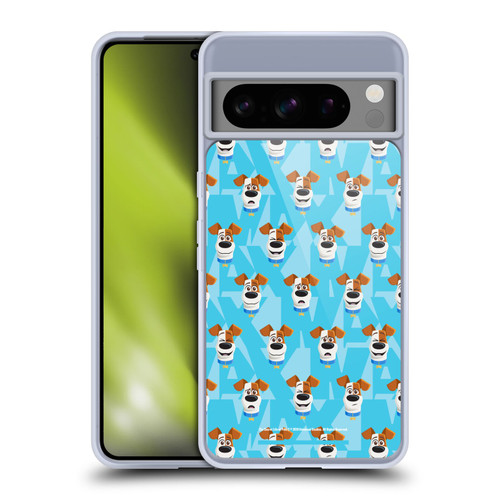 The Secret Life of Pets 2 II For Pet's Sake Max Dog Pattern Soft Gel Case for Google Pixel 8 Pro