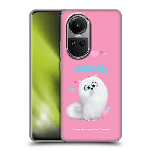 The Secret Life of Pets 2 II For Pet's Sake Gidget Pomeranian Dog Soft Gel Case for OPPO Reno10 5G / Reno10 Pro 5G