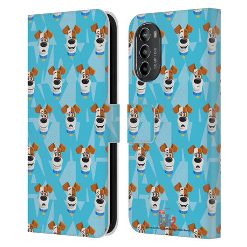The Secret Life of Pets 2 II For Pet's Sake Max Dog Pattern Leather Book Wallet Case Cover For Motorola Moto G82 5G