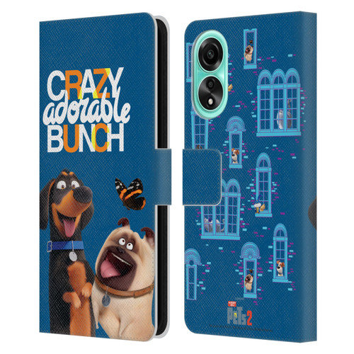 The Secret Life of Pets 2 II For Pet's Sake Group Leather Book Wallet Case Cover For OPPO A78 4G