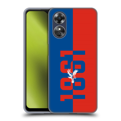 Crystal Palace FC Crest 1861 Soft Gel Case for OPPO A17