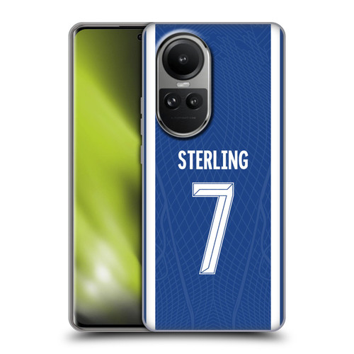 Chelsea Football Club 2023/24 Players Home Kit Raheem Sterling Soft Gel Case for OPPO Reno10 5G / Reno10 Pro 5G