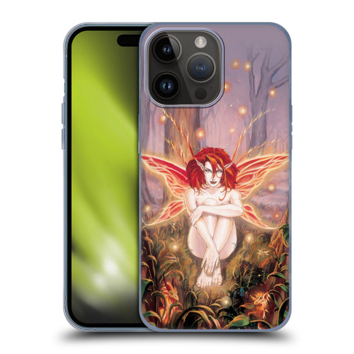 Ruth Thompson Art Ember Fire Fairy In Forest Soft Gel Case for Apple iPhone 15 Pro Max