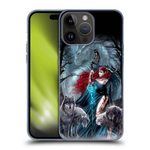 Ruth Thompson Art Scorpio With Wolves And Dragon Soft Gel Case for Apple iPhone 15 Pro Max