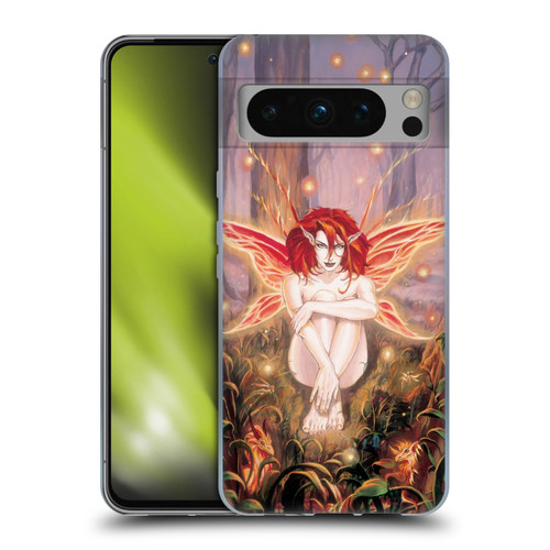 Ruth Thompson Art Ember Fire Fairy In Forest Soft Gel Case for Google Pixel 8 Pro