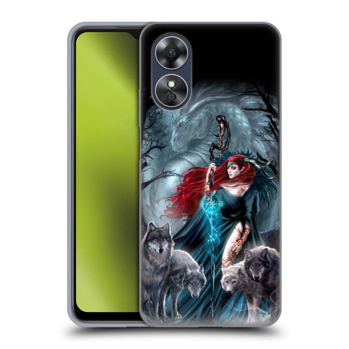 Ruth Thompson Art Scorpio With Wolves And Dragon Soft Gel Case for OPPO A17