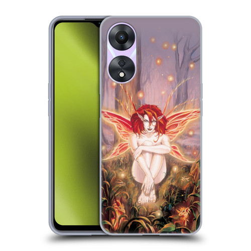 Ruth Thompson Art Ember Fire Fairy In Forest Soft Gel Case for OPPO A78 5G