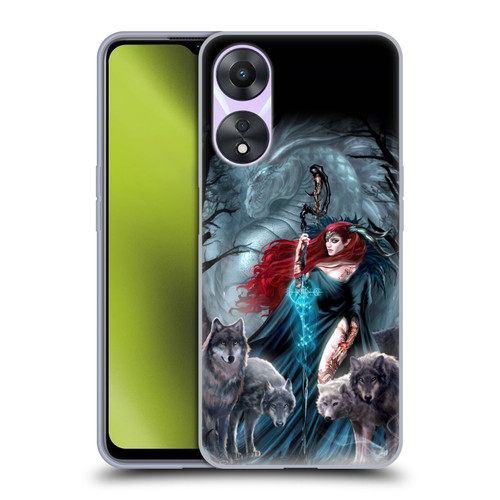 Ruth Thompson Art Scorpio With Wolves And Dragon Soft Gel Case for OPPO A78 5G