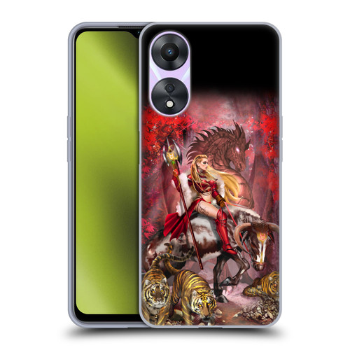 Ruth Thompson Art Taurus Bull, Tigers & Dragon Soft Gel Case for OPPO A78 5G