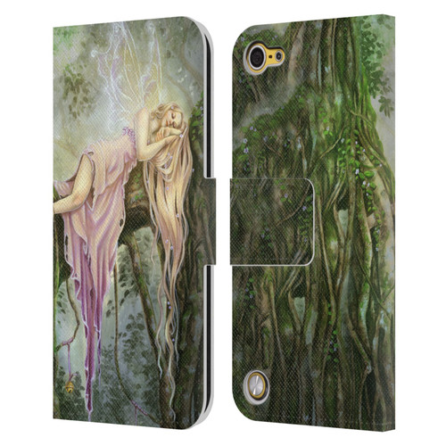 Selina Fenech Fairies Rockabye Leather Book Wallet Case Cover For Apple iPod Touch 5G 5th Gen