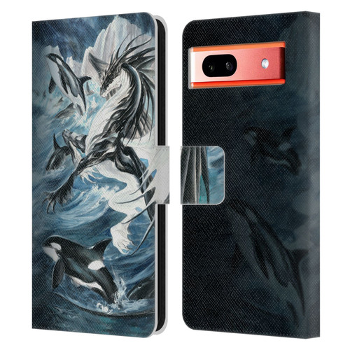 Ruth Thompson Dragons Oceanus Leather Book Wallet Case Cover For Google Pixel 7a