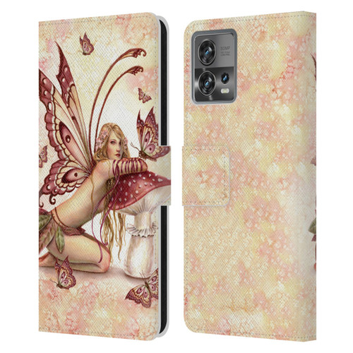 Selina Fenech Fairies Small Things Leather Book Wallet Case Cover For Motorola Moto Edge 30 Fusion