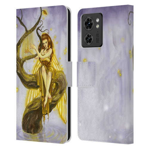 Selina Fenech Fairies Firefly Song Leather Book Wallet Case Cover For Motorola Moto Edge 40