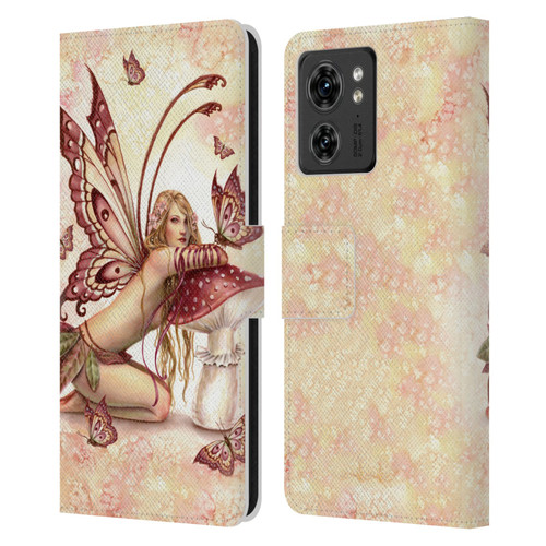 Selina Fenech Fairies Small Things Leather Book Wallet Case Cover For Motorola Moto Edge 40