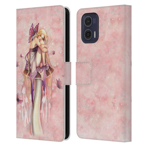 Selina Fenech Fairies Littlest Leather Book Wallet Case Cover For Motorola Moto G73 5G