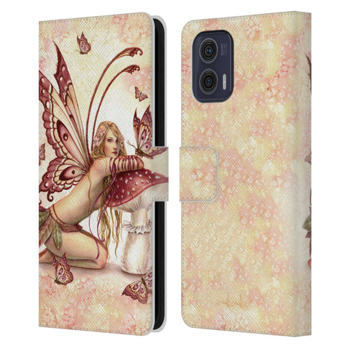 Selina Fenech Fairies Small Things Leather Book Wallet Case Cover For Motorola Moto G73 5G