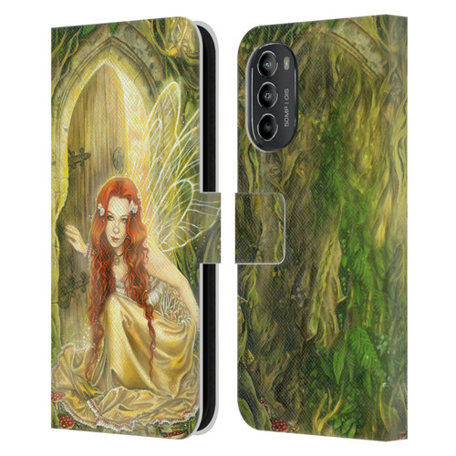 Selina Fenech Fairies Threshold Leather Book Wallet Case Cover For Motorola Moto G82 5G