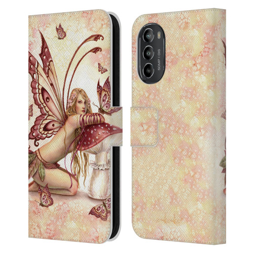 Selina Fenech Fairies Small Things Leather Book Wallet Case Cover For Motorola Moto G82 5G