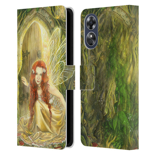 Selina Fenech Fairies Threshold Leather Book Wallet Case Cover For OPPO A17