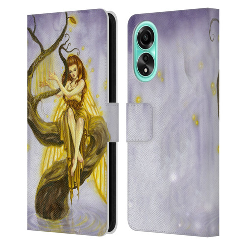 Selina Fenech Fairies Firefly Song Leather Book Wallet Case Cover For OPPO A78 4G