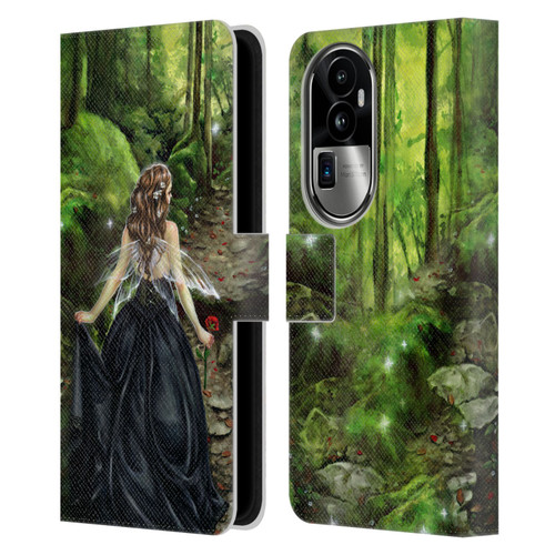 Selina Fenech Fairies Along The Forest Path Leather Book Wallet Case Cover For OPPO Reno10 Pro+