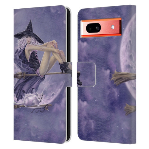 Selina Fenech Gothic Bewitched Leather Book Wallet Case Cover For Google Pixel 7a