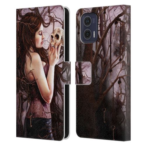 Selina Fenech Gothic I Knew Him Well Leather Book Wallet Case Cover For Motorola Moto G73 5G