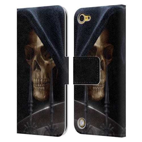 Tom Wood Horror Reaper Leather Book Wallet Case Cover For Apple iPod Touch 5G 5th Gen