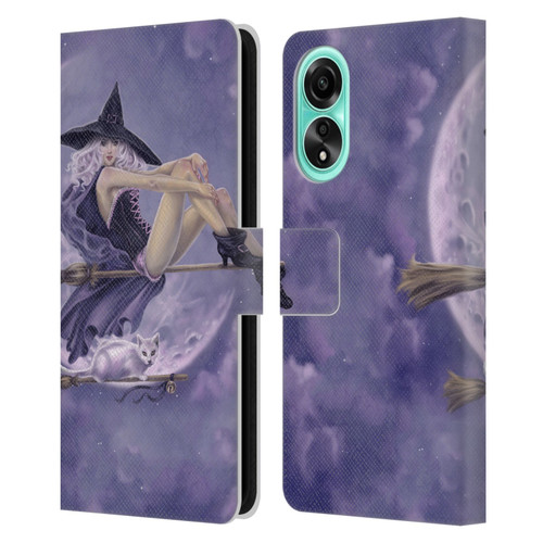 Selina Fenech Gothic Bewitched Leather Book Wallet Case Cover For OPPO A78 4G