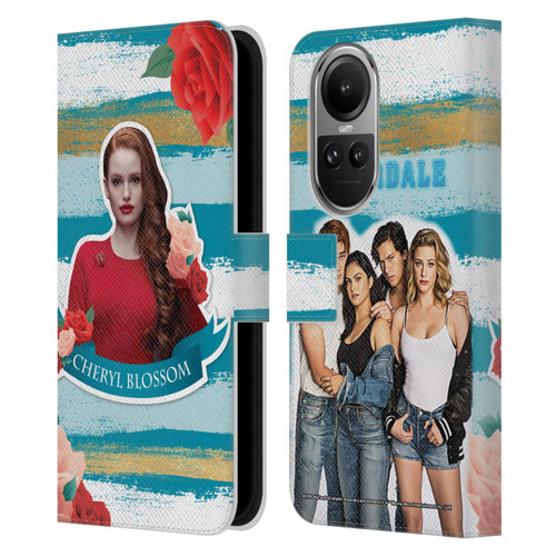 Riverdale Graphics Cheryl Blossom Leather Book Wallet Case Cover For OPPO Reno10 5G / Reno10 Pro 5G