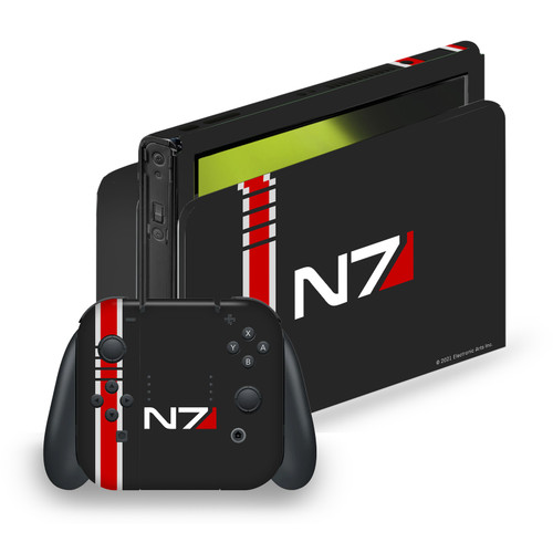 EA Bioware Mass Effect Graphics N7 Logo Vinyl Sticker Skin Decal Cover for Nintendo Switch OLED