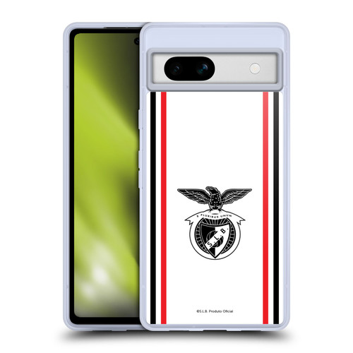 S.L. Benfica 2021/22 Crest Kit Away Soft Gel Case for Google Pixel 7a