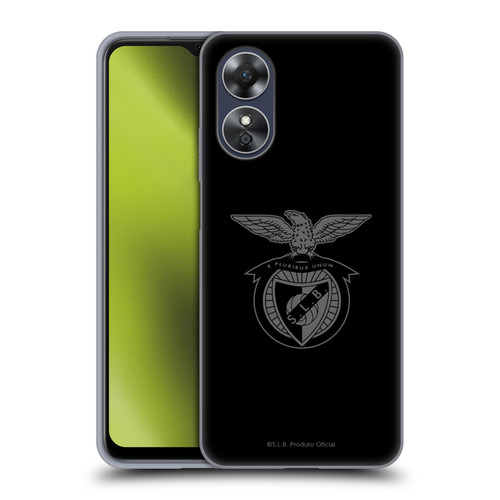 S.L. Benfica 2021/22 Crest Black Soft Gel Case for OPPO A17