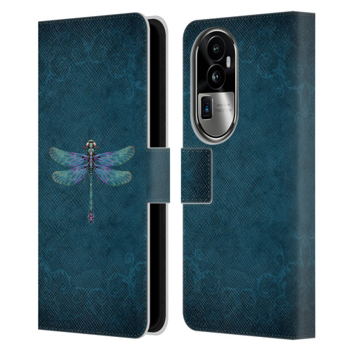 Brigid Ashwood Winged Things Dragonfly Leather Book Wallet Case Cover For OPPO Reno10 Pro+