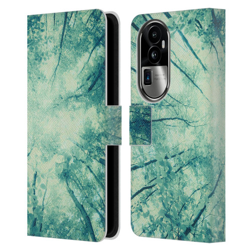Dorit Fuhg Forest Wander Leather Book Wallet Case Cover For OPPO Reno10 Pro+