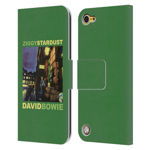 David Bowie Album Art Ziggy Stardust Leather Book Wallet Case Cover For Apple iPod Touch 5G 5th Gen