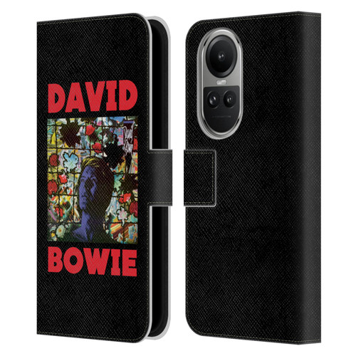 David Bowie Album Art Tonight Leather Book Wallet Case Cover For OPPO Reno10 5G / Reno10 Pro 5G